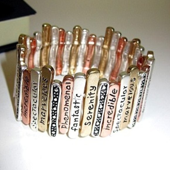 Inspirational Stretchable Bangle - Picture 3 of 3